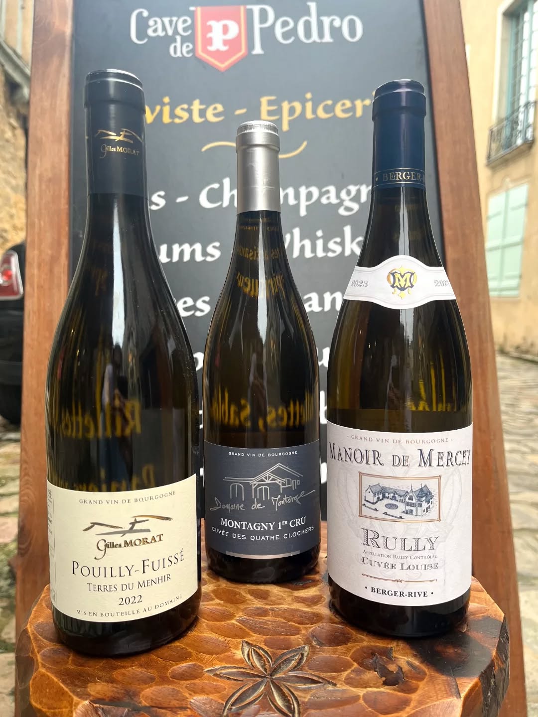 Sélection de vins à La Cave de Pedro